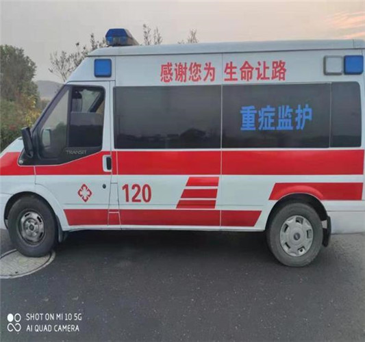 灵石救护车出租服务案例3