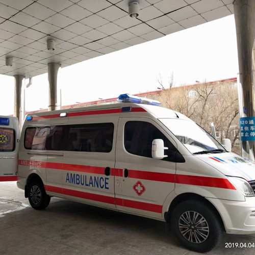 灵石救护车出租服务案例2