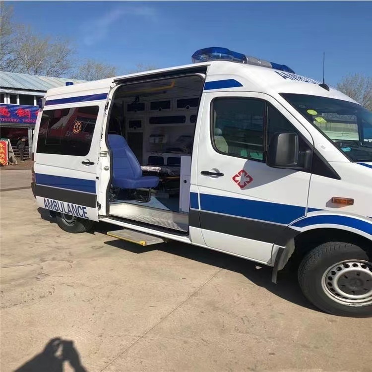 灵石私人长途救护车出租转院回家